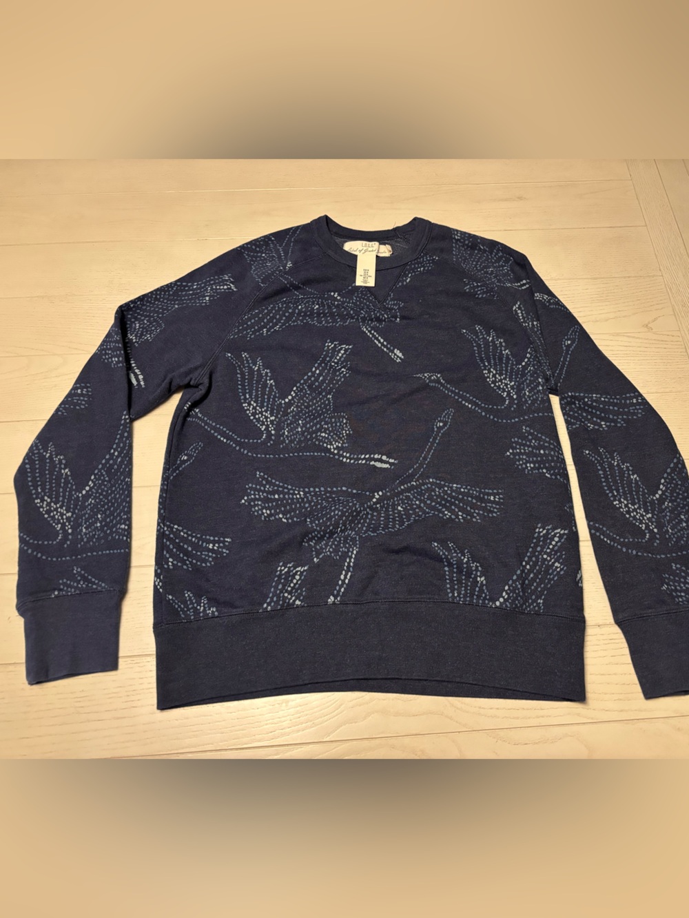LOGG bird print sweatshirt size M